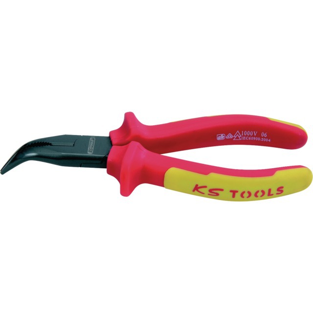 Pince A BEC Demi Rond Coudee Isolee LG 200 MM référence fournisseur KS1171121